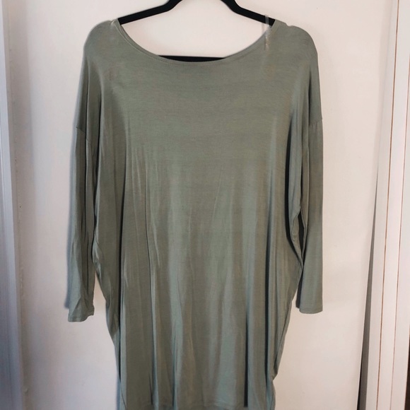 Long sleeve t-shirt dress - Picture 2 of 2